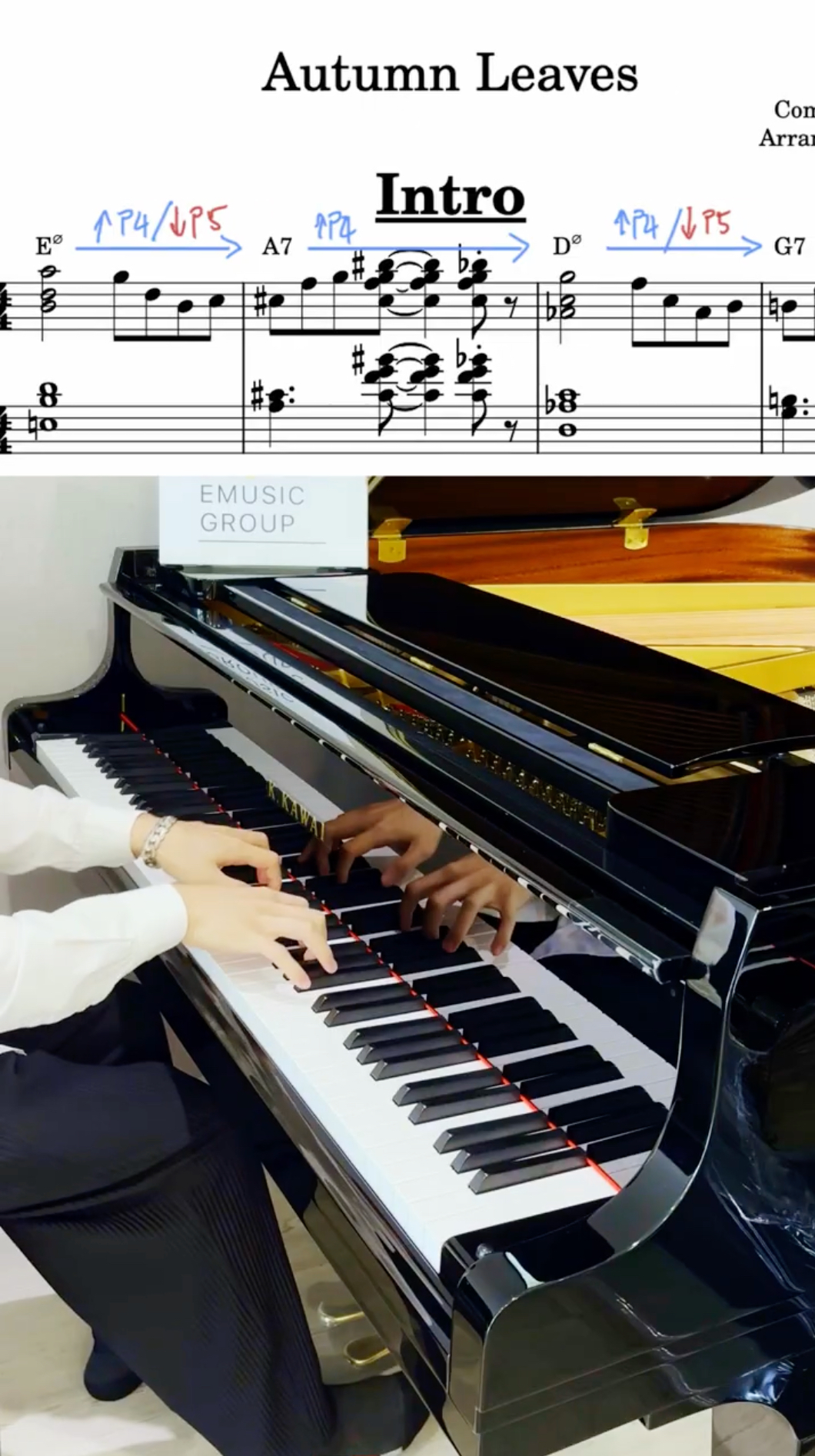 Autumn Leaves In G Minor