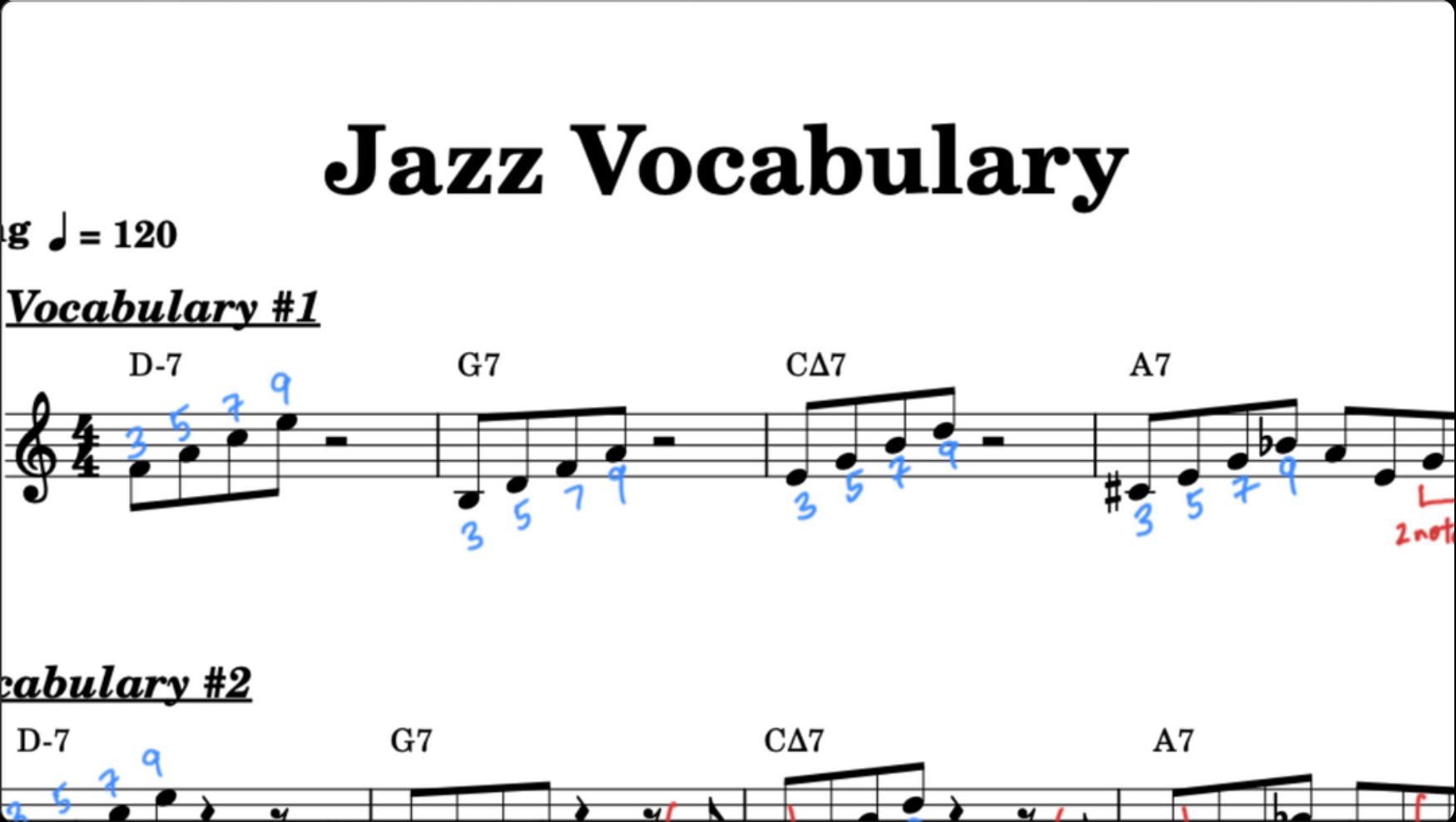 Solfege Walking Bass