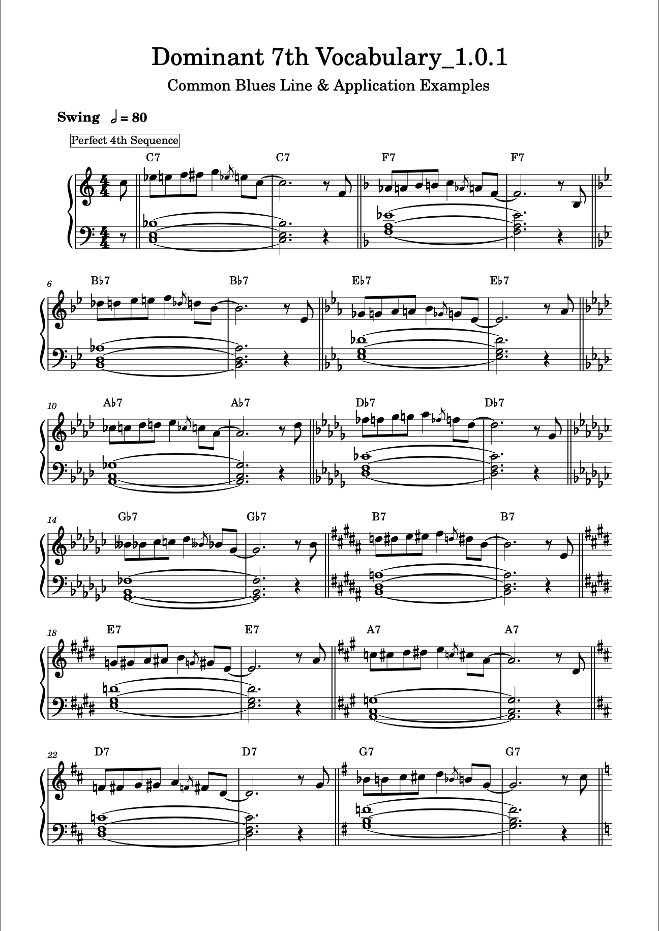 Solfege Walking Bass